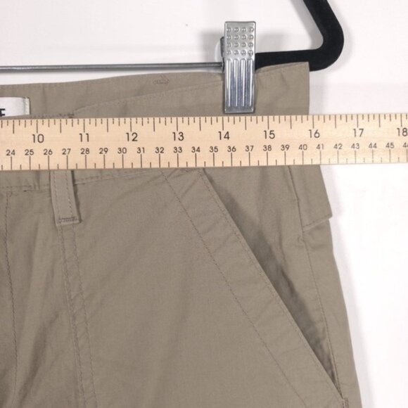 AGOLDE Women’s Pants Tan Stretch Cotton Daria Utility Cargo Cropped Size 27 - Picture 9 of 16